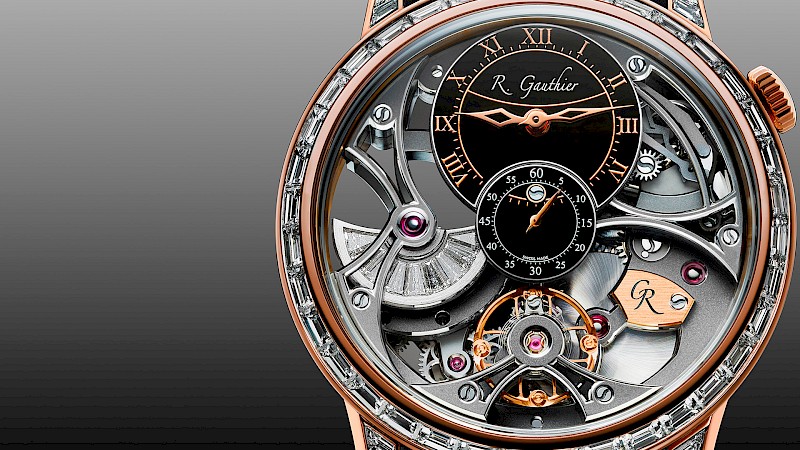 Platinum - blue enamel dial